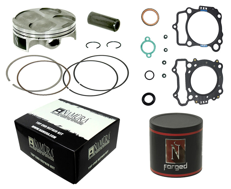 NAMURATop End Kit Forged 76.97/+0.01 11:1 YamFX-40037-BK