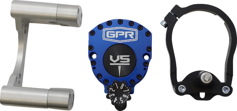 GPR V5-S Steering Damper - Blue - WR 5-9001-0062B