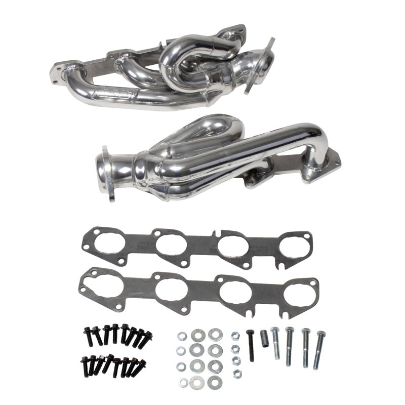 BBK 09-18 Dodge Ram 5.7L Hemi Shorty Tuned Length Exhaust Headers - 1-3/4 Silver Ceramic 40140