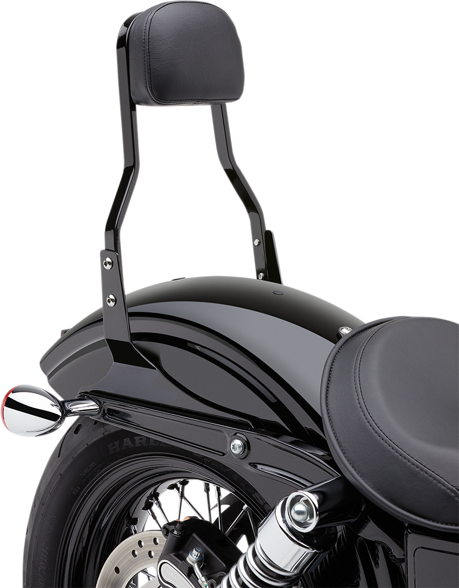 COBRA Short Sissy Bar - Black - Softail 602-1201B