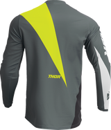 THOR Sector Edge Jersey - Gray/Acid - Medium 2910-7140