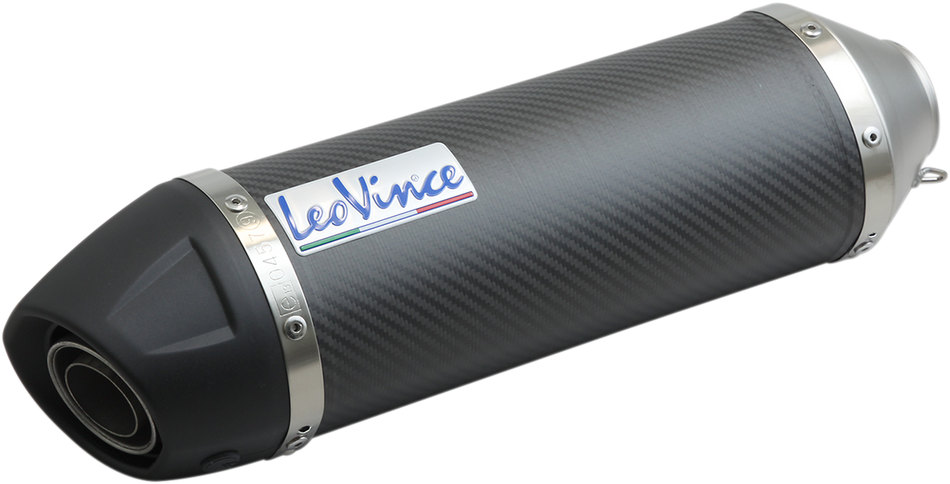 Silenciador LEOVINCE - Fibra de carbono - LV One - 54x300mm 308411471R