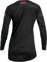 THOR Women's Sector Minimal Jersey - Black/Pink - Medium 2911-0249