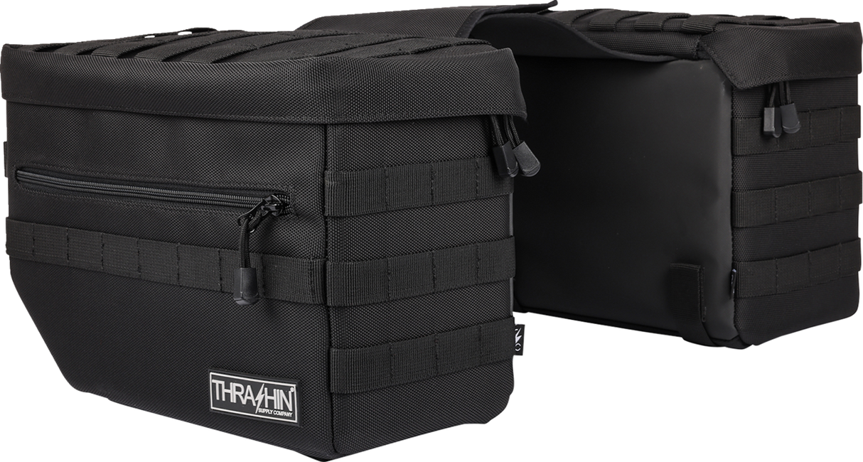 THRASHIN SUPPLY CO. Saddlebag - Escape Bags TSB-0007