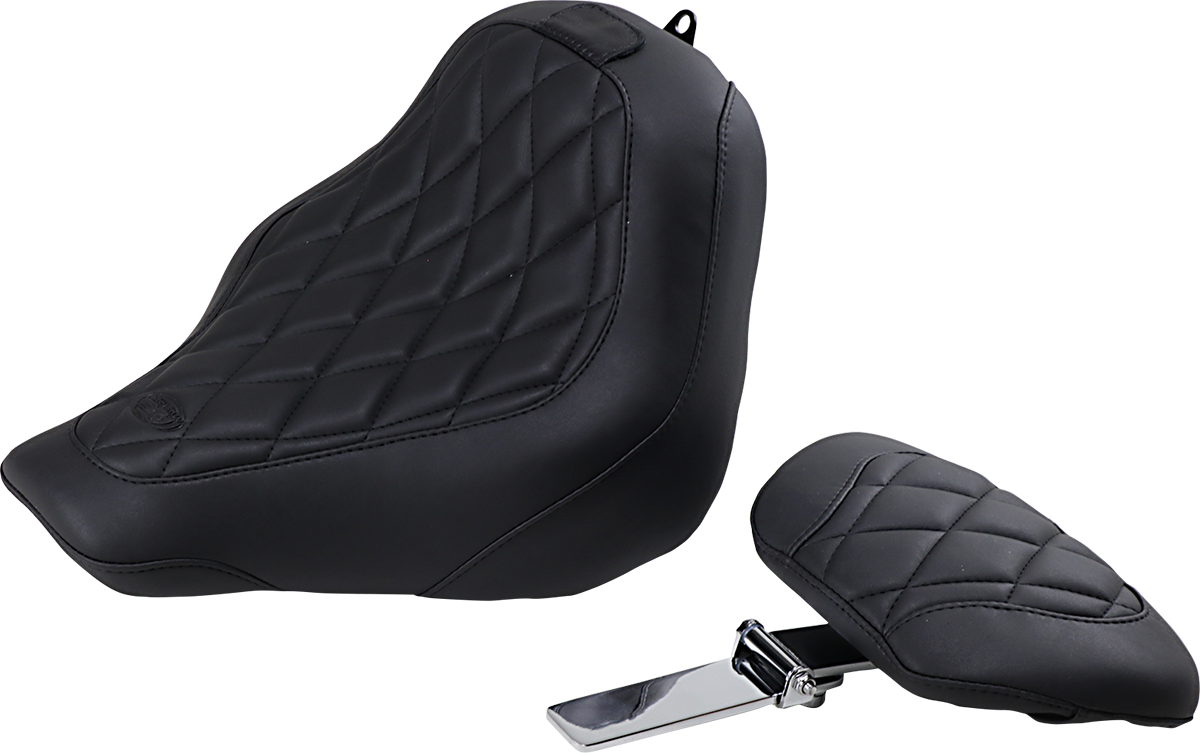 MUSTANG Wide Tripper Seat - Driver's Backrest - Diamond 83034