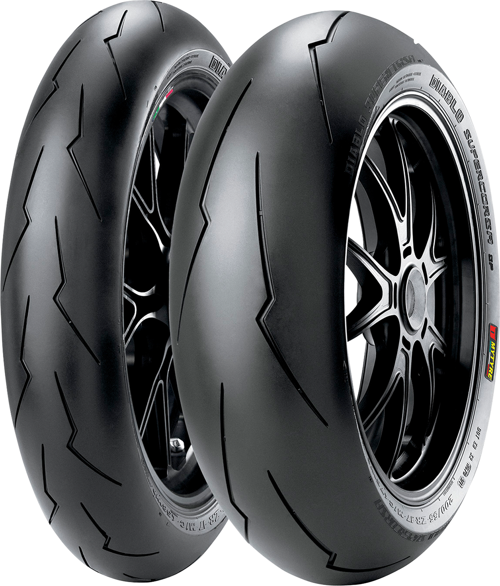 PIRELLI Tire - Diablo Supercorsa SP V2 - Rear - 190/55R17 - (75W) 2304500