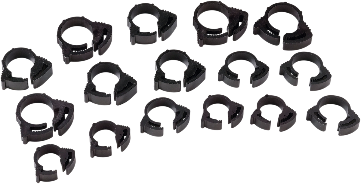 MOOSE RACING Clamps - Ratchet - Nylon - 16-Piece 111-2016