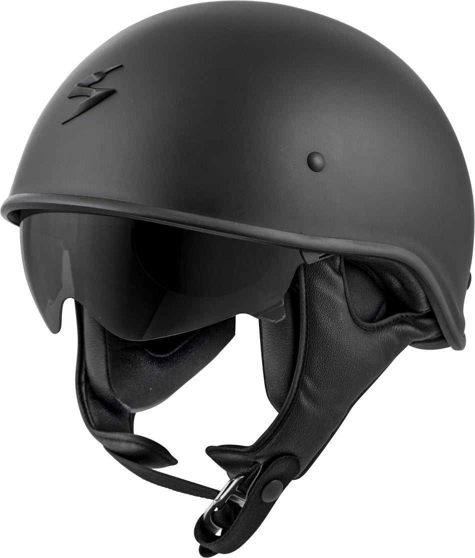 SCORPION EXO Exo-C90 Open-Face Helmet Matte Black Xs C90-0102