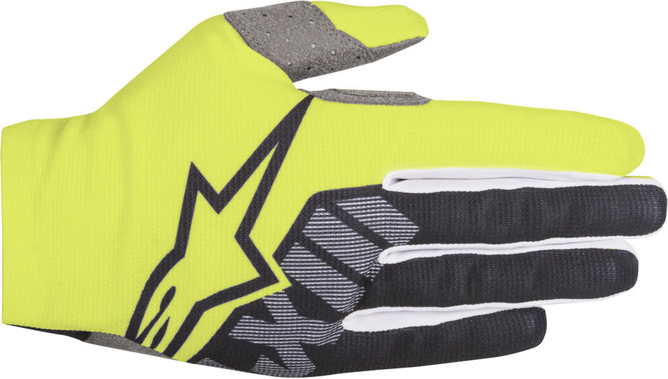 ALPINESTARS Dune-2 Gloves Yellow/Black Lg 3562618-551-L