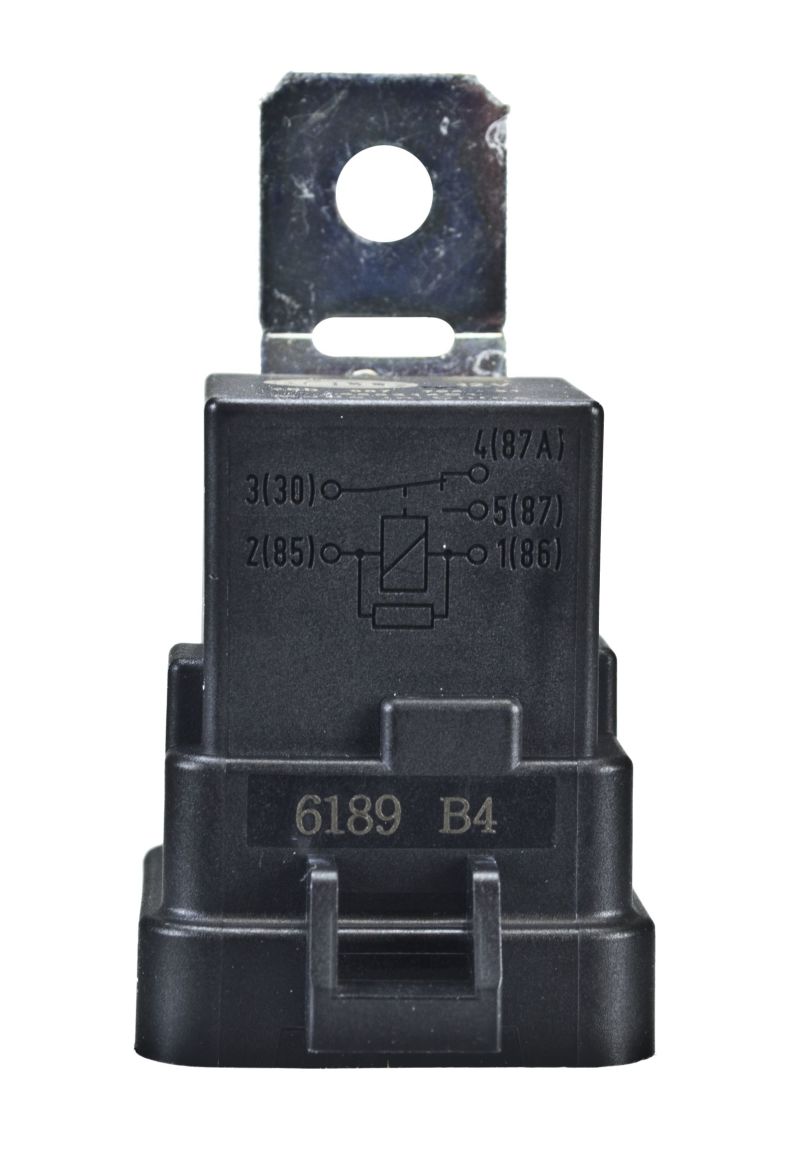 Hella 12V 20/40 Amp SPDT RES Relay with Weatherproof Bracket - Single LA007794311