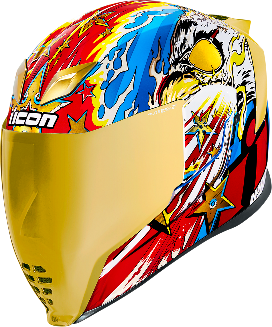 ICON Airflite™ Helmet - Freedom Spitter - Gold - Small 0101-13925