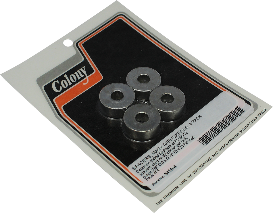 COLONY Spacers - Gas Tank - XL 3419-4