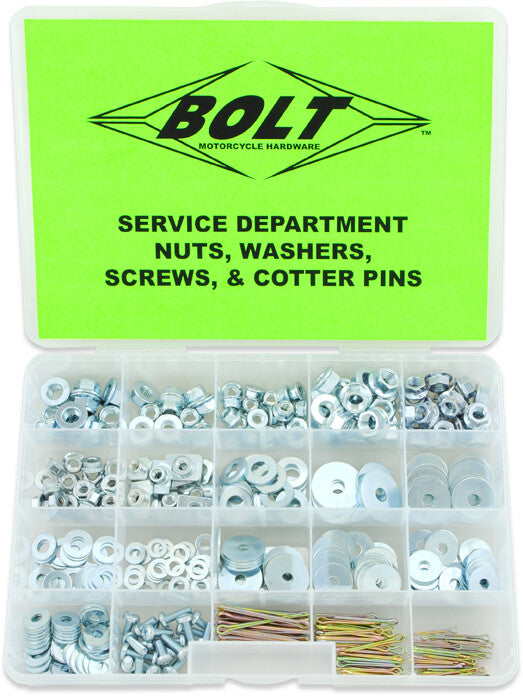 BOLT Nut/Washer/Cotter Pins Kit SVCNWSC