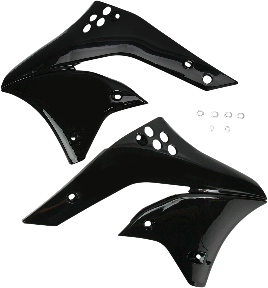 ACERBIS Radiator Shrouds - Black 2043740001