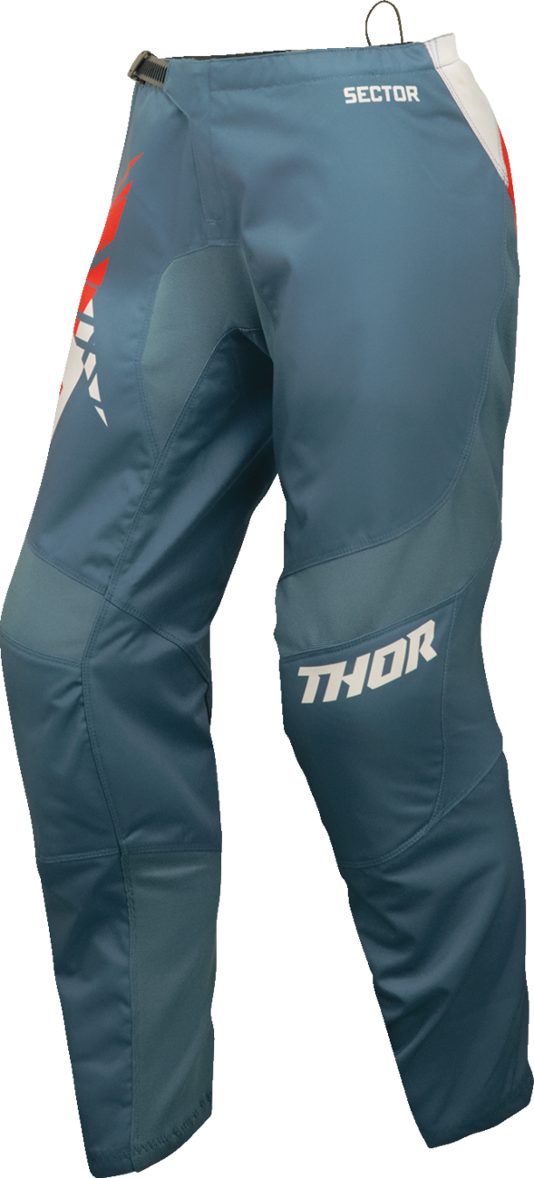 THOR Women's Sector Split Pants - Blue/White - 7/8 2902-0344