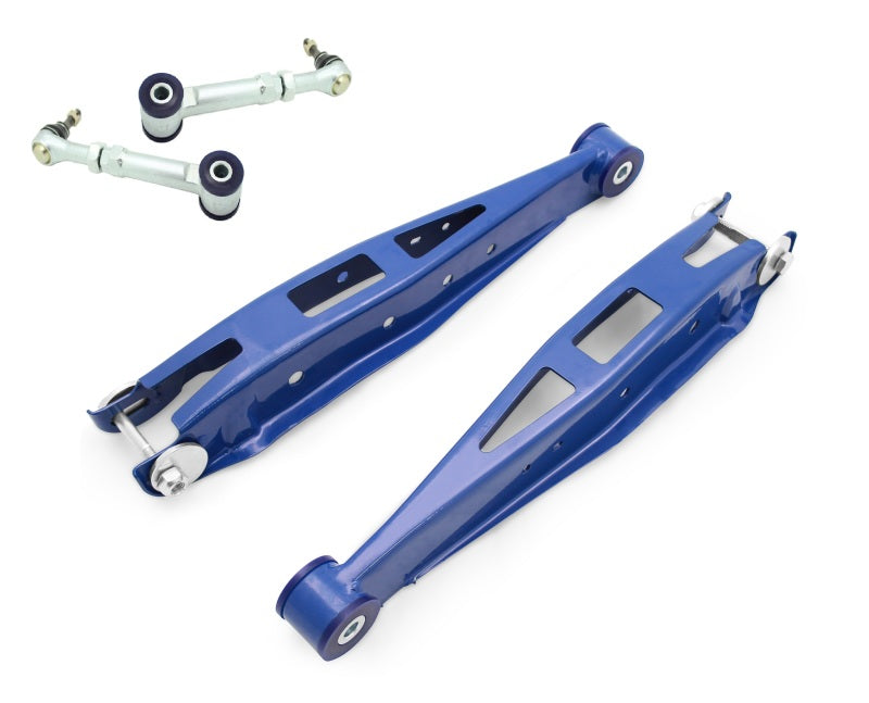 SuperPro 2013 Scion FR-S Base Rear Lower Adjustable Toe & Lower Control Arm Set TRC0015