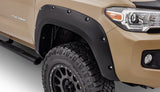 Bushwacker 16-18 Toyota Tacoma Pocket Style Flares 2pc 60.5/73.7in Bed - Black 30047-02