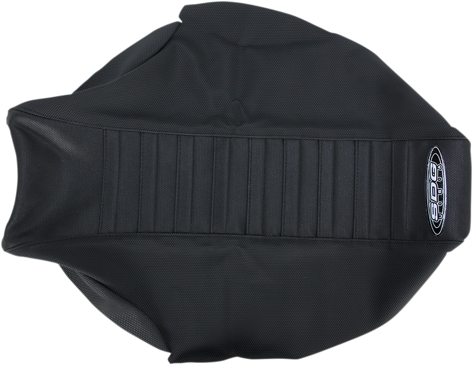 Funda de asiento plisada SDG - Parte superior negra/Lados negros 96345 