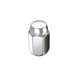 McGard Hex Lug Nut (Cone Seat) 1/2-20 / 13/16 Hex / 1.5in. Length (4-Pack) - Chrome 64000