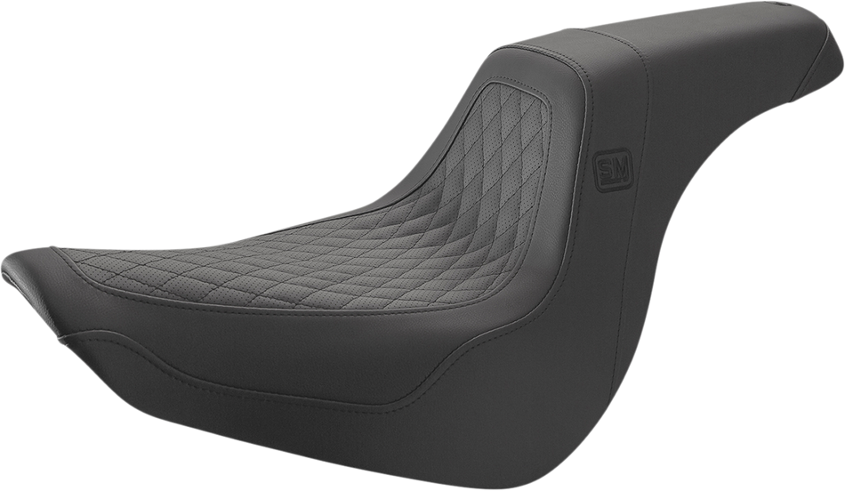 SADDLEMEN Speed Merchant Pro Series Seat - Black - FXLR/FLSB '18-'23 SM81829DB
