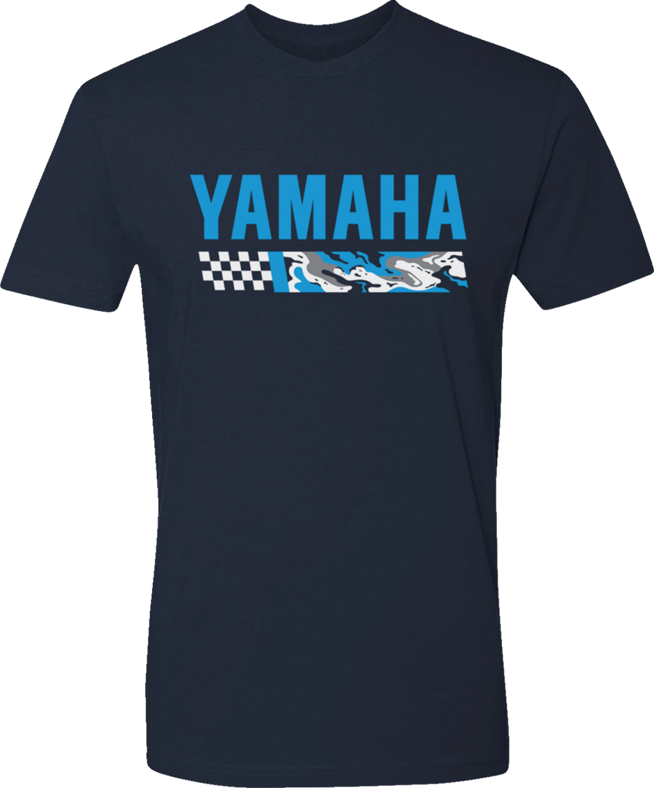 YAMAHA APPAREL Yamaha Racing Camo T-Shirt - Blue - Small NP21S-M3114-S