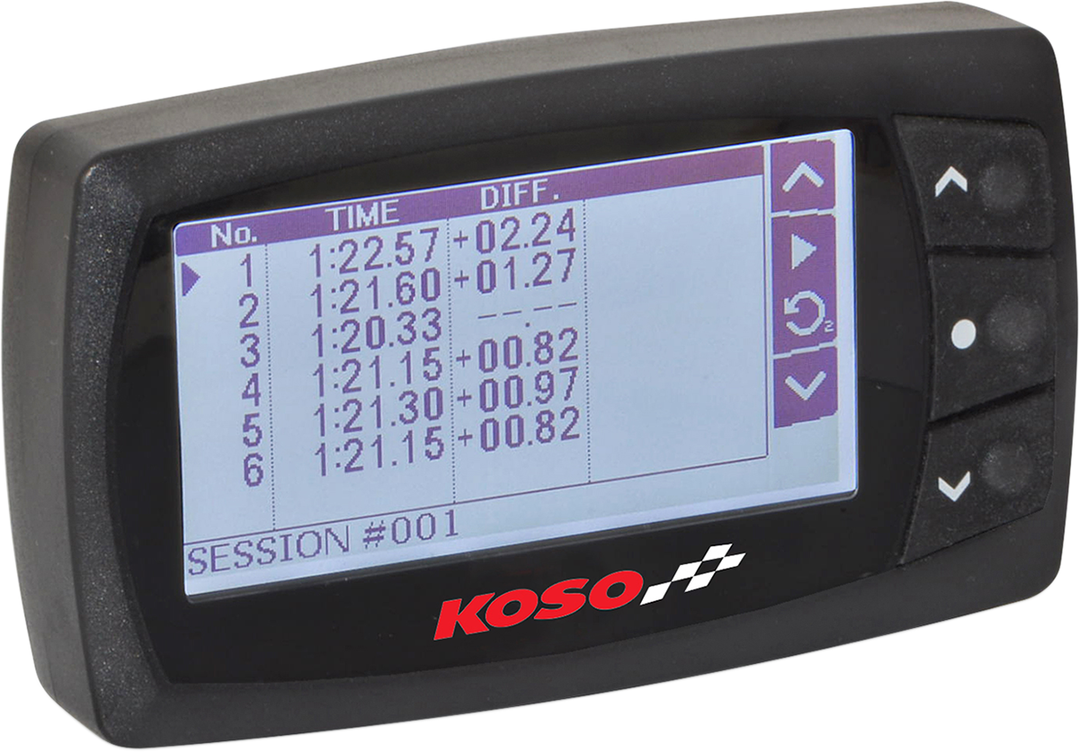 KOSO NORTH AMERICA Mini-GPS-Rundentimer BA045100