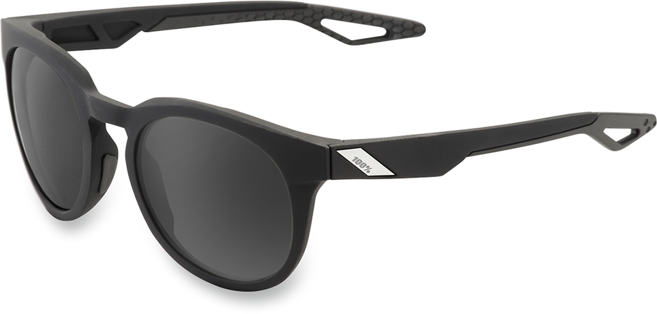 100% Campo Sunglasses - Black - Gray PeakPolar 61026-100-47