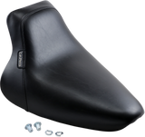 LE PERA Bare Bones Solo Seat - Smooth - Black - Softail LGX-007