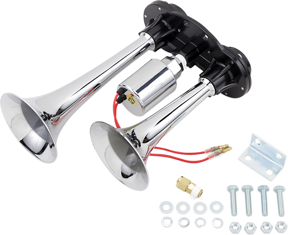 KLEINN Dual Compact Horn Kit - Chrome 99