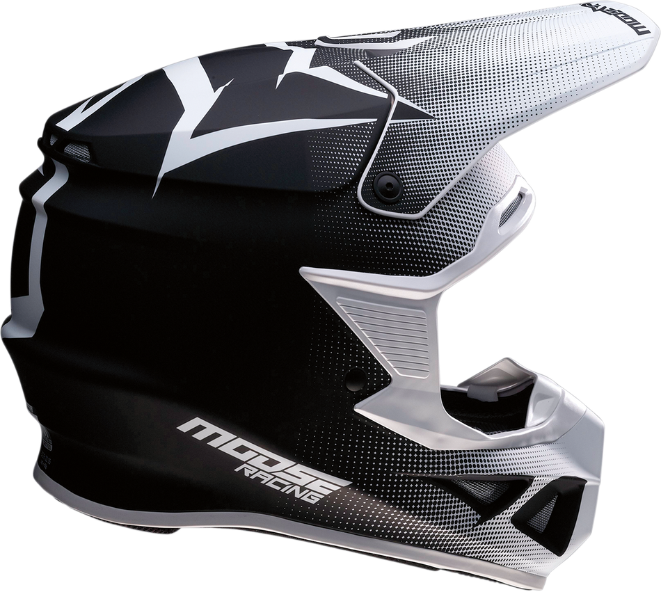 MOOSE RACING F.I. Helmet - Agroid™ - MIPS® - White/Black - 2XL 0110-6703