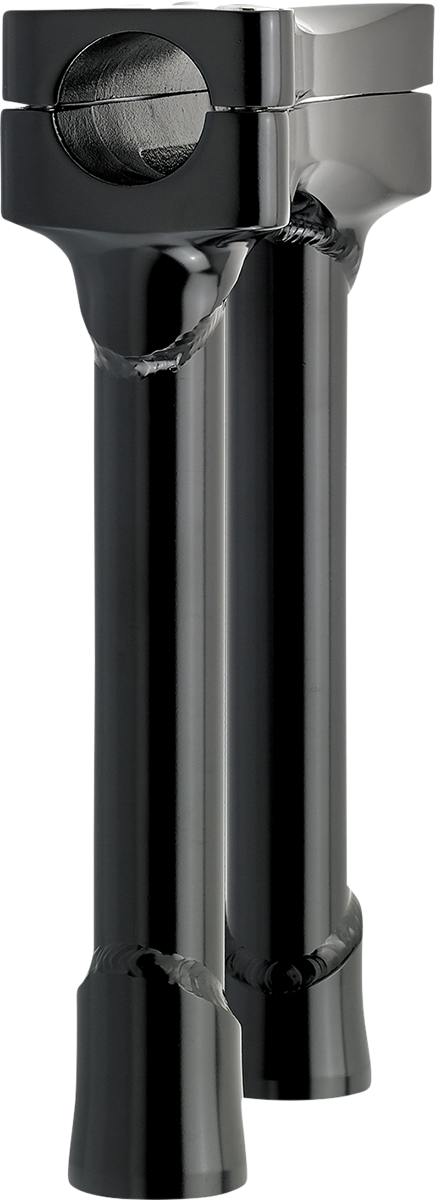 BILTWELL Risers - Murdock - Oversized - 8" - Black 6413-201-08