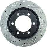 StopTech Slotted & Drilled Sport Brake Rotor 127.44174R