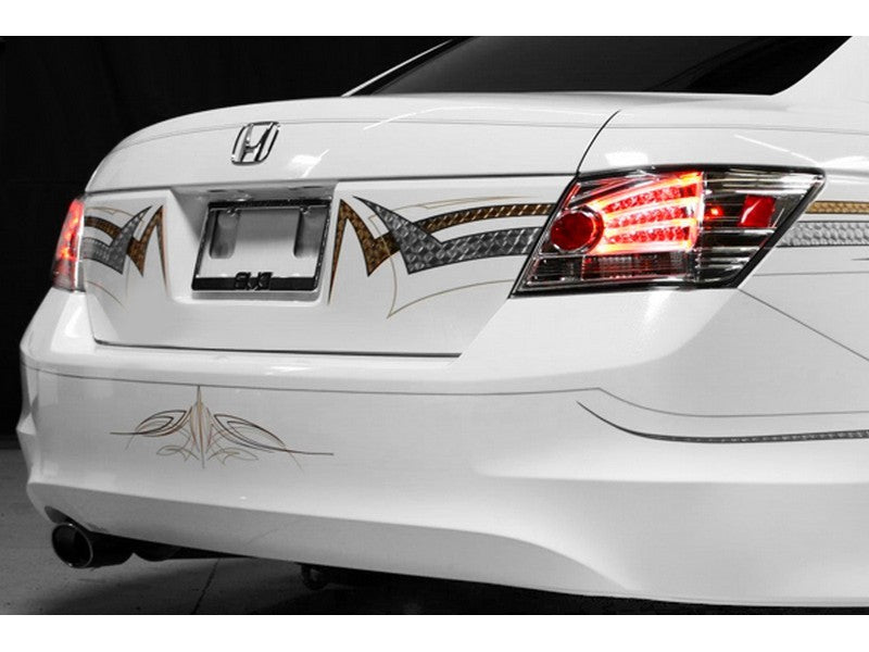 Spyder Honda Accord 08-12 4DR LED Tail Lights Black ALT-YD-HA08-4D-LED-BK 5032621