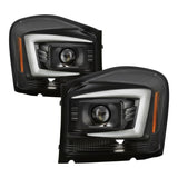 Spyder 04-06 Dodge Durango Projector Headlights - Black PRO-YD-DDU04-LB-BK 5086600