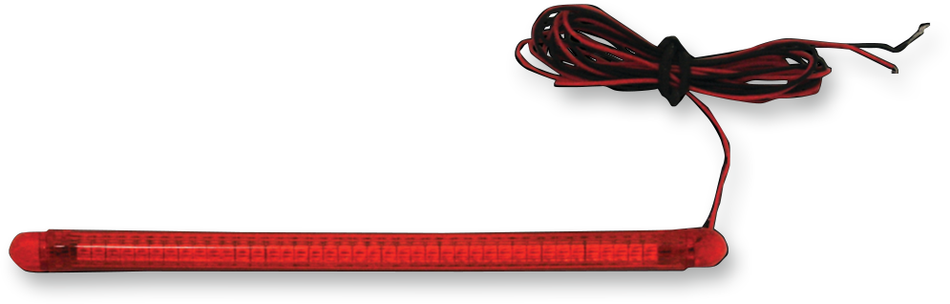 CUSTOM DYNAMICS Flexible LED Strips - 40 LEDs - Red/Smoke T2F40RS