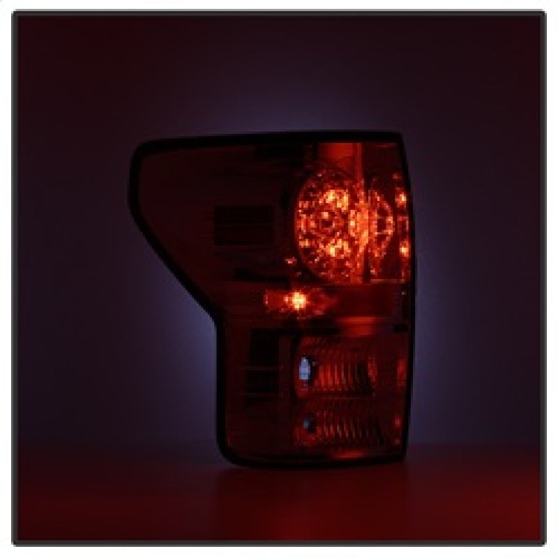 Spyder Toyota Tundra 07-13 LED Tail lights Red Smoke ALT-YD-TTU07-LED-RS 5029614