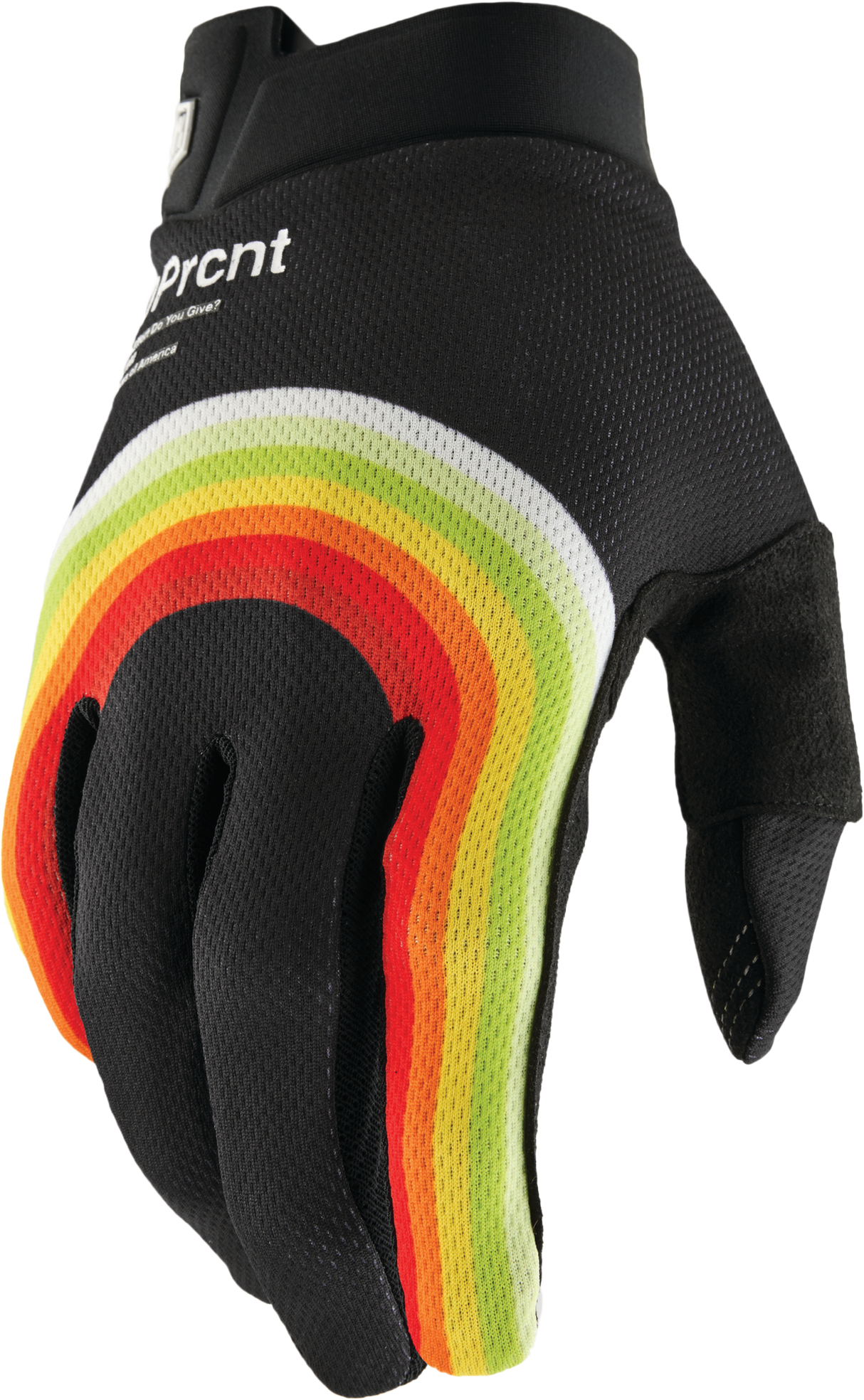 100% Itrack Gloves Rewind Black Md 10008-00046