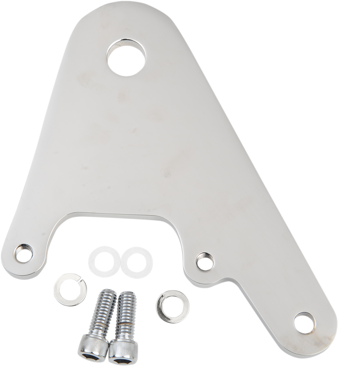 PERFORMANCE MACHINE (PM) Caliper Bracket - Chrome - Custom Frame with 3/4" Axle 0023-1586AG-CH