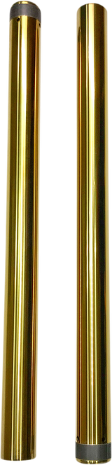 PRO-ONE PERF.MFG. Fork Tube - Gold - 49 mm - 22.875" Length 105125G