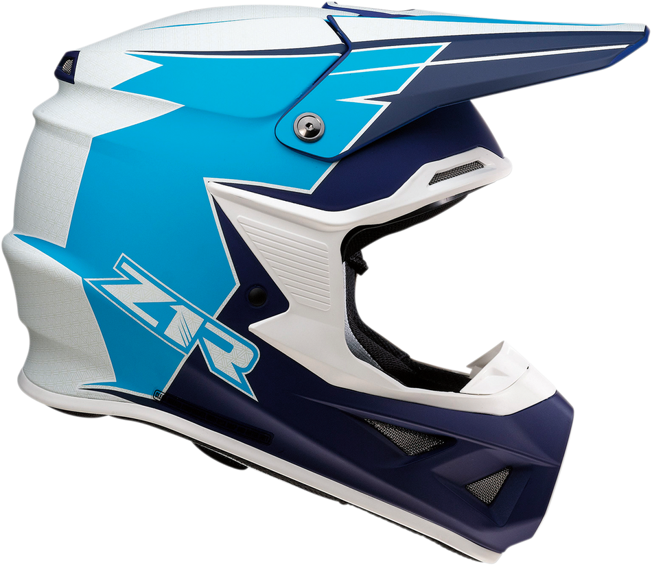 Z1R F.I. Helmet - MIPS - Hysteria - Blue/White - Small 0110-6433