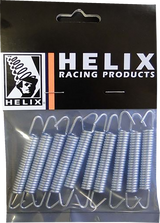 HELIX Exhaust Springs - Zinc - 57 mm - 10-Pack 495-5710