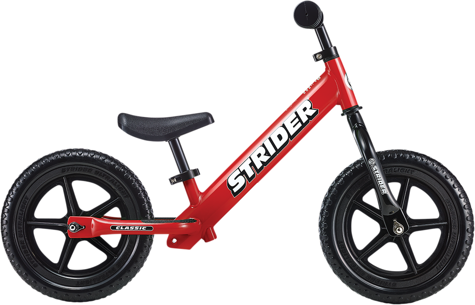 STRIDER 12" Classic Balance Bike - Red ST-M4RD