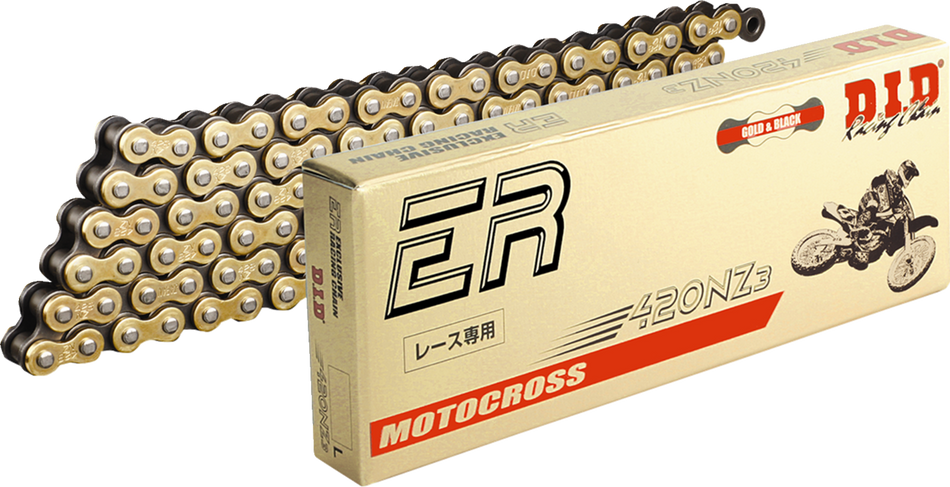 DID 420 NZ3 - High-Performance Motorcycle Chain - 120 Links 420NZ3-120