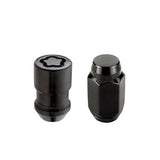 McGard 6 Lug Hex Install Kit w/Locks (Cone Seat Nut) M12X1.5 / 13/16 Hex / 1.5in. Length - Black 84658