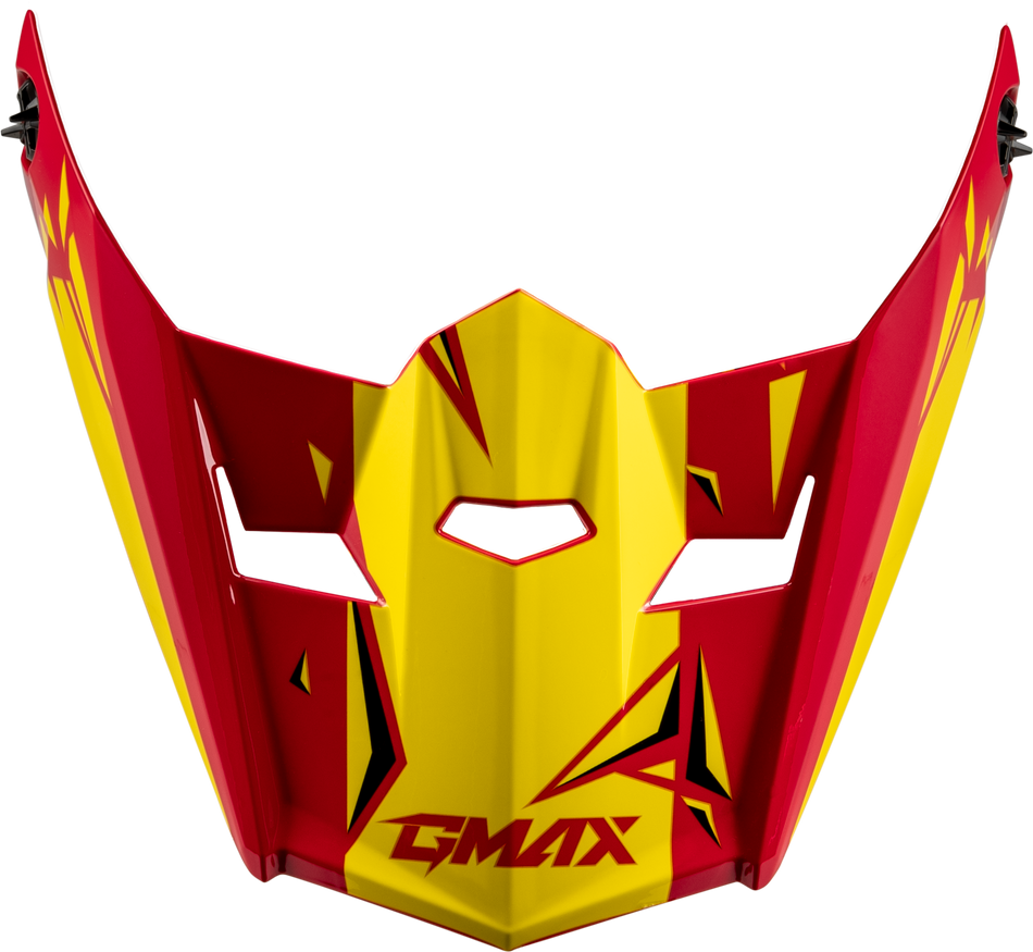 GMAX Youth Mx-46y Unstable Visor Red/Yellow Ys-Yl G0465232