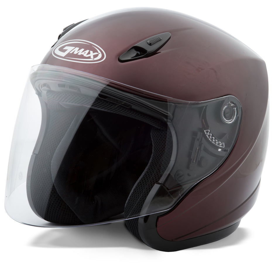GMAX Gm-17 Open-Face Wine Red Xs G317103