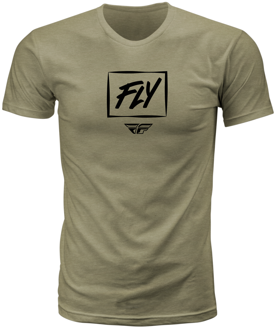 FLY RACING Fly Zoom Tee Light Olive 2x 352-01452X
