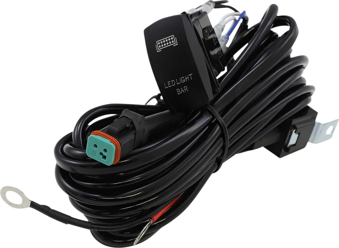 BRITE-LITES Wire Harness with Rocker Switch BL-WHHDR