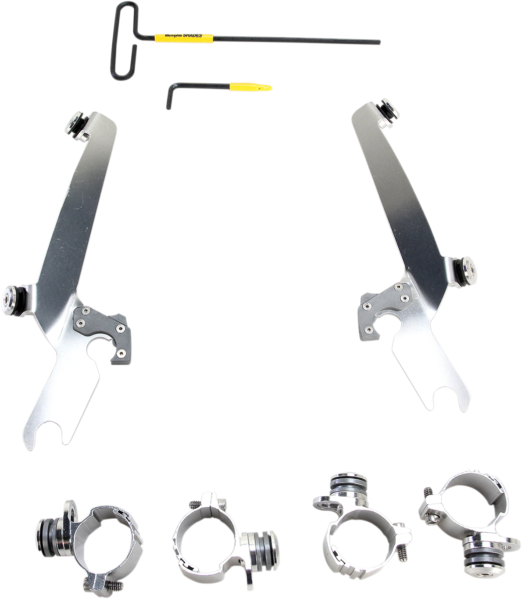 MEMPHIS SHADES Sportshield Trigger-Lock Mounting Kit - Polished - XL883 MEK2000