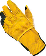 BILTWELL Borrego Gloves - Gold/Black - XS 1506-0701-301